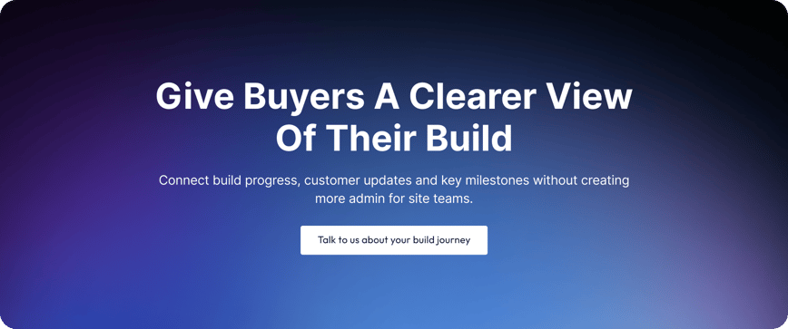 Give buyers a clearer view of their build