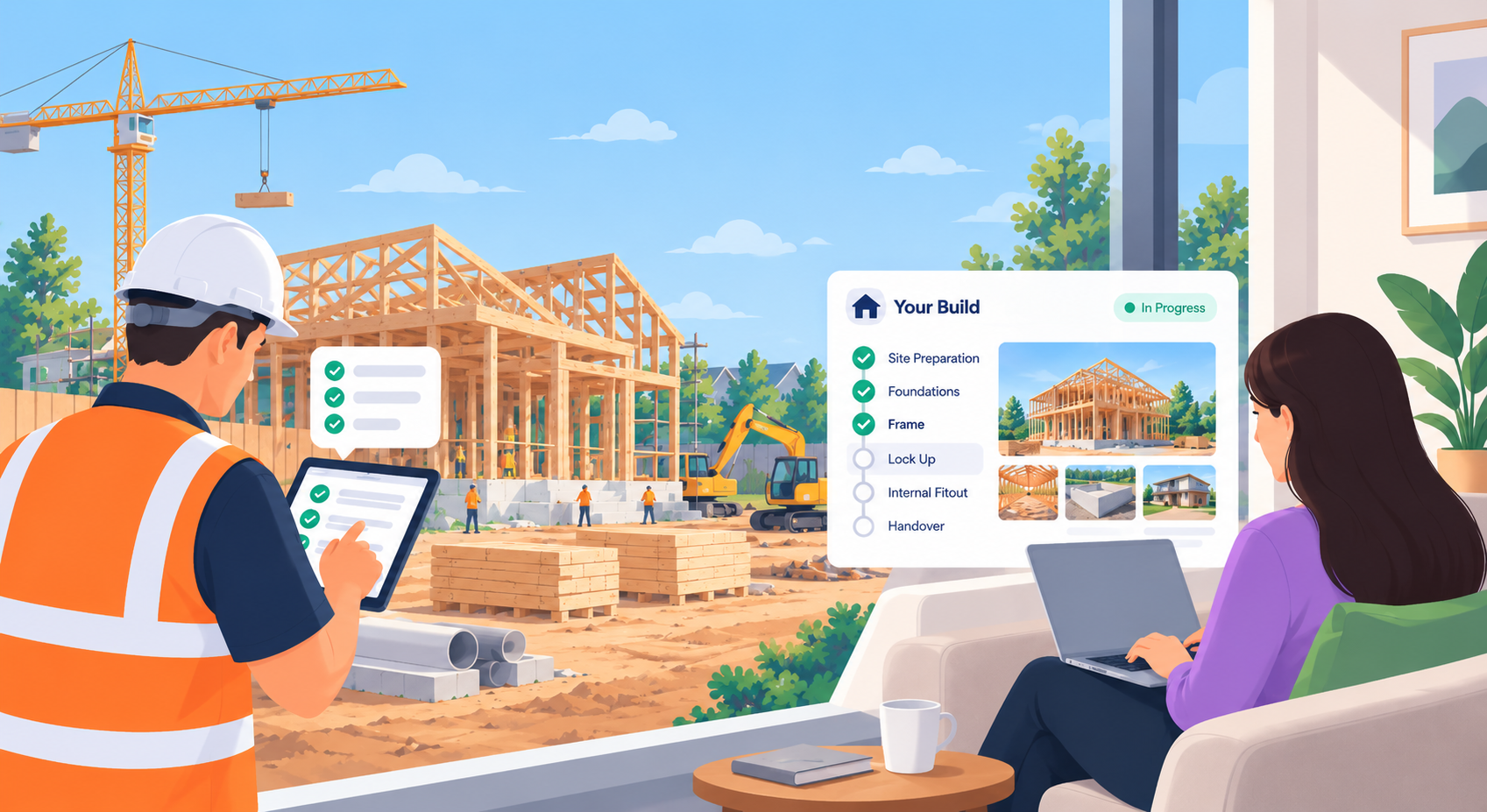 Home Builders: Give Buyers a Reliable View of Their Build Without Creating More Work
